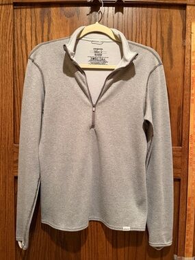 Patagonia Light Gray Women's Half-Zip Pullover